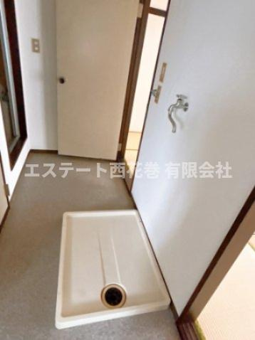コーポひやまの設備|洗濯機置き場