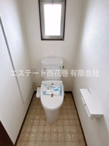 コーポひやまのトイレ|洗浄機能付き暖房便座