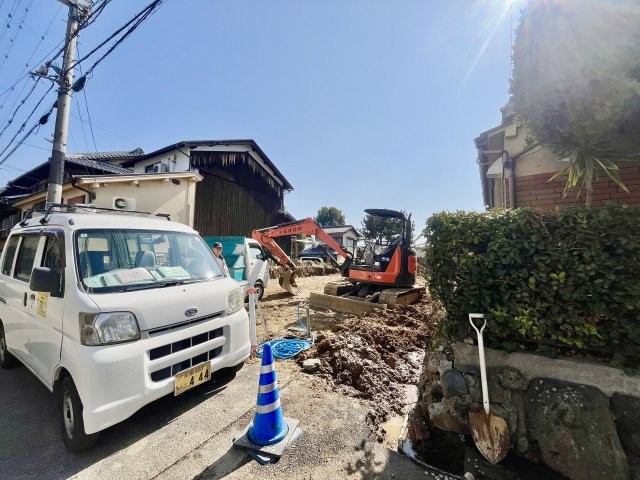 久御山町市田珠城　1期　2号地の外観|10月13日　現地写真更新
