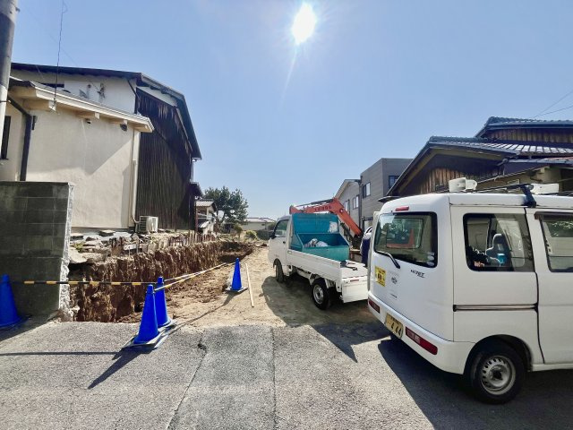 久御山町市田珠城　1期　2号地の外観|10月13日　現地写真更新