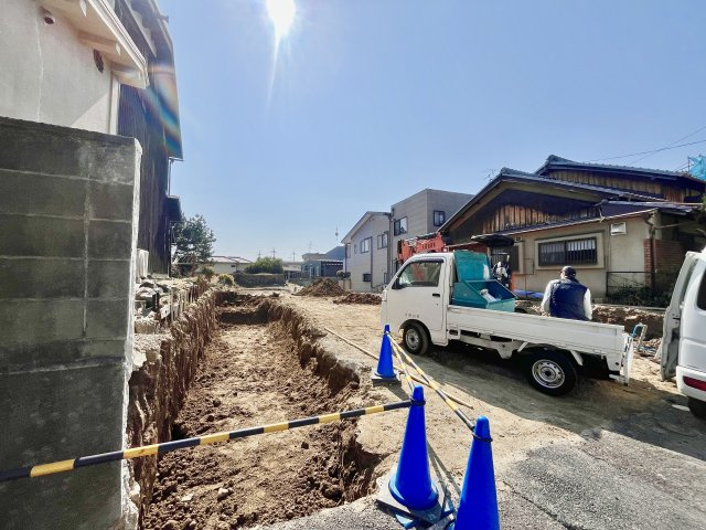 久御山町市田珠城　1期　2号地の外観|10月13日　現地写真更新