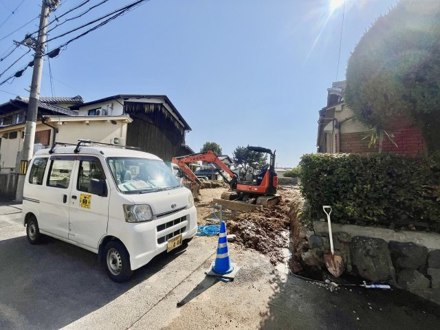 久御山町市田珠城　1期　2号地の外観|２月20日　現地写真更新