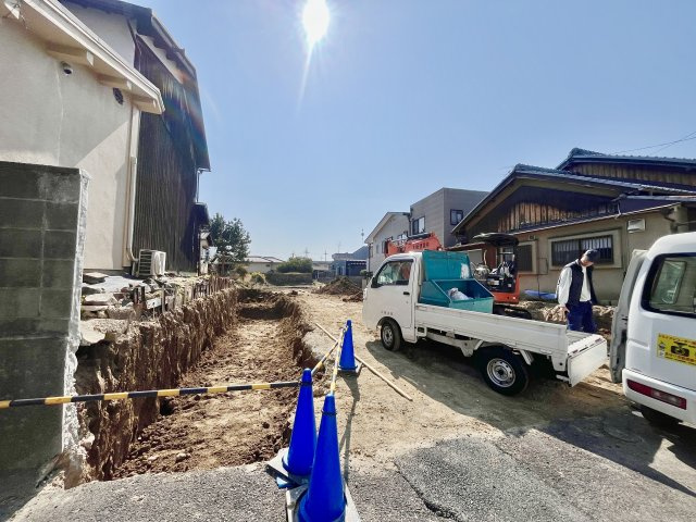 久御山町市田珠城　1期　2号地の外観|２月20日　現地写真更新