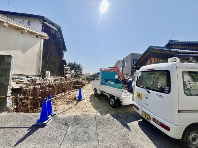 久御山町市田珠城　1期　2号地の外観|２月20日　現地写真更新