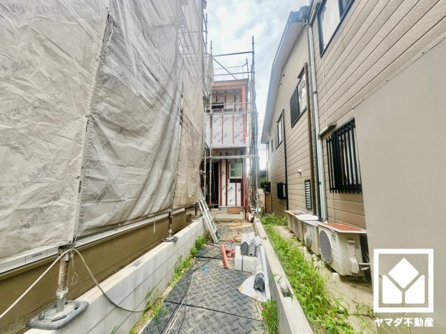 久御山町市田珠城　1期　2号地のバルコニー|6月23日　現地写真更新