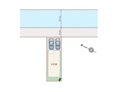 【区画図】 | 静岡市清水区下野町 新築一戸建て | 区画図です
