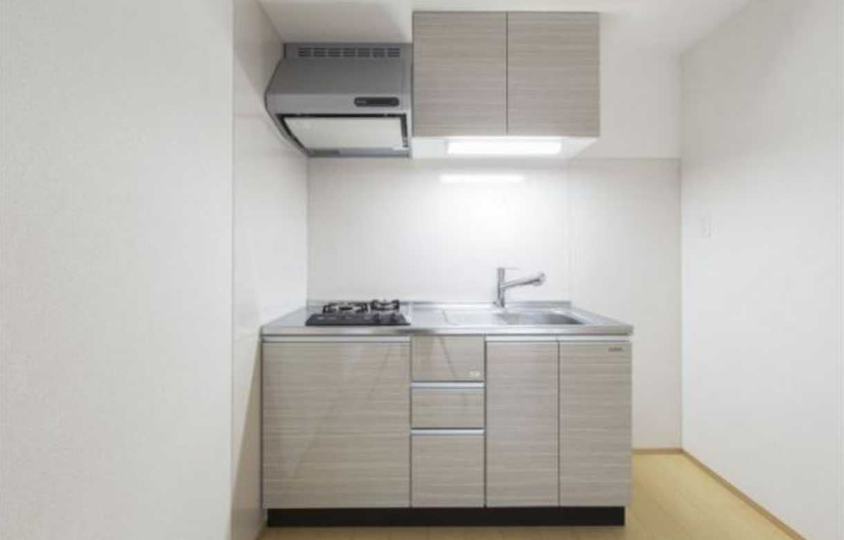 グランスリジェ　ネット無料　洗髪洗面化粧台　角部屋のキッチン