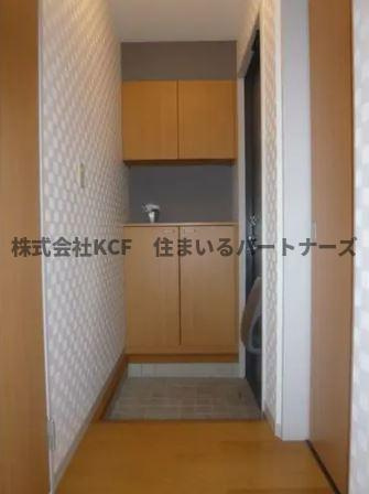 グリーンパーク大善寺Ⅱの玄関