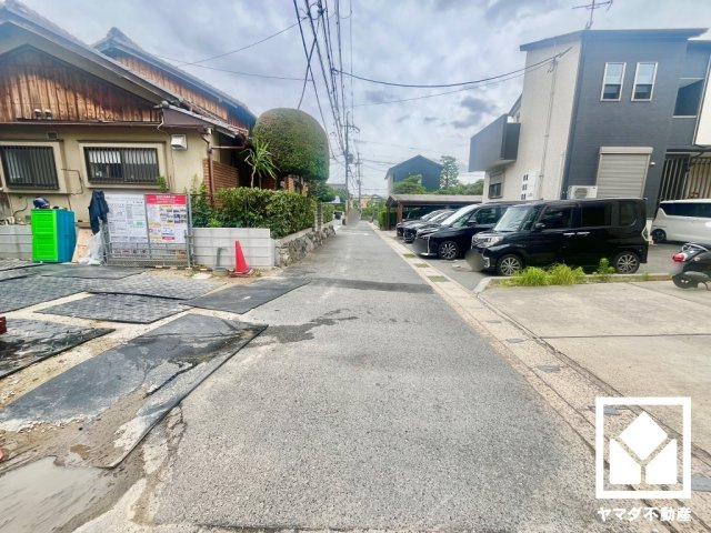 久御山町市田珠城　1期　1号地の前面道路含む現地写真|6月23日　現地写真更新