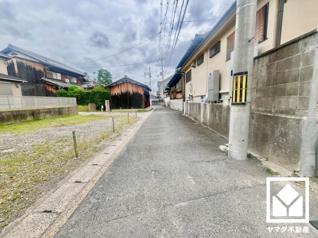 久御山町市田珠城　1期　1号地の前面道路含む現地写真|6月23日　現地写真更新