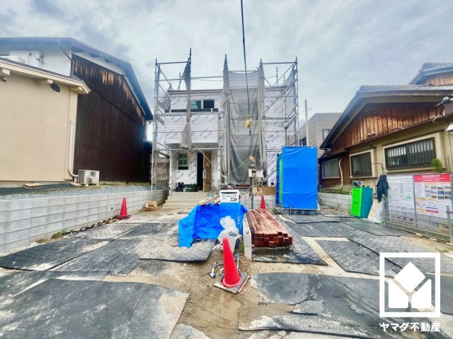 久御山町市田珠城　1期　1号地の玄関|6月23日　現地写真更新