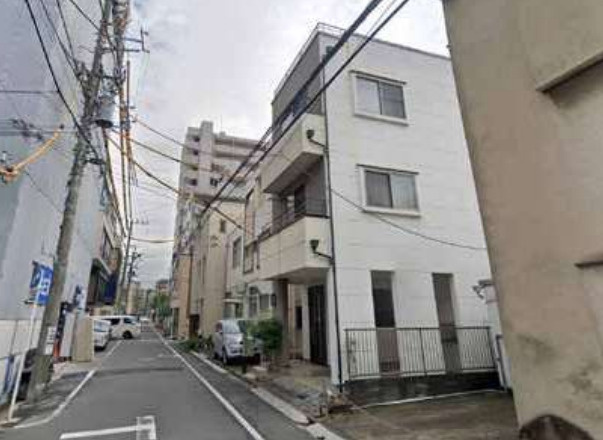 墨田区菊川２丁目の売地の前面道路含む現地写真