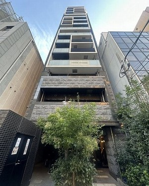 【外観】 | プレサンス心斎橋ニスト | 落ち着いた雰囲気の外観です