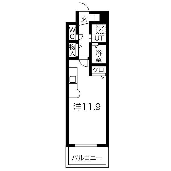 ビュークレスト平尾南の間取り