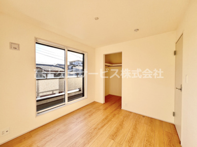 【洋室】 | 三島市谷田 新築一戸建て 2号棟 | 5.25帖の洋室です