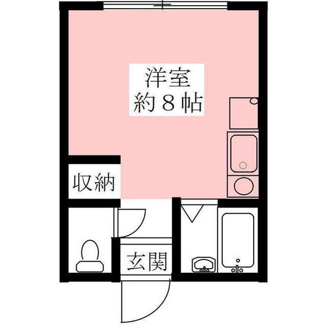 岐阜市六条片田１丁目のアパートの間取り