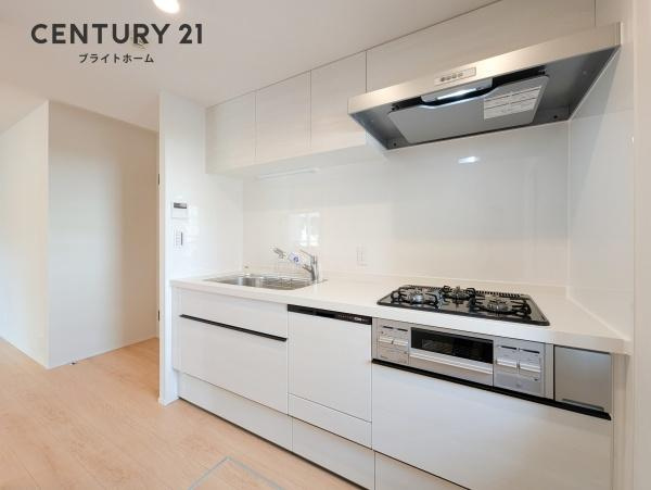 アールヴェール横濱反町のキッチン|食洗器付きなのは家事の負担を軽減してくれる嬉しいポイント♪