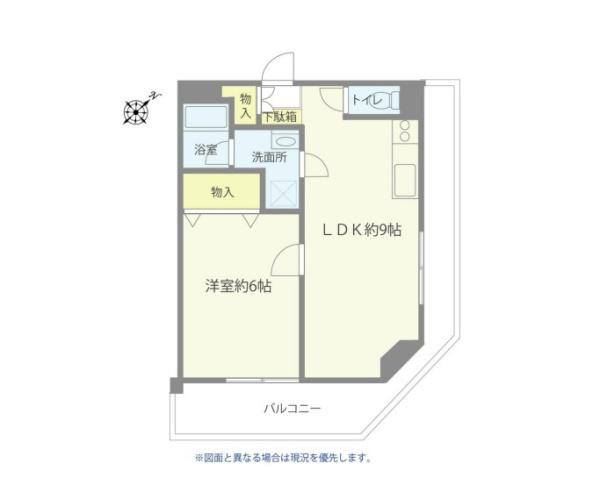 【間取り】 | シャトレ―深沢