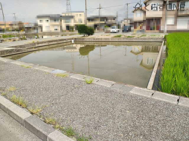 【前面道路含む現地写真】 | 姫路市網干区垣内南町／2区画 | 分譲地全体写真です！