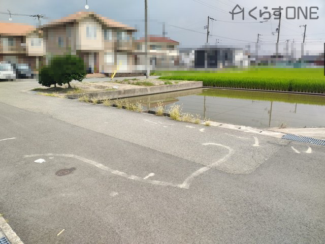 【前面道路含む現地写真】 | 姫路市網干区垣内南町／2区画 | 分譲地全体写真です！
