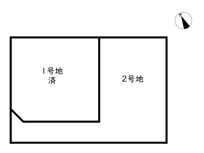 【区画図】 | 姫路市飾磨区付城1丁目／2区画