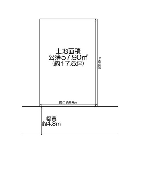 【土地図】 | 大阪市城東区鴫野西5丁目　売土地