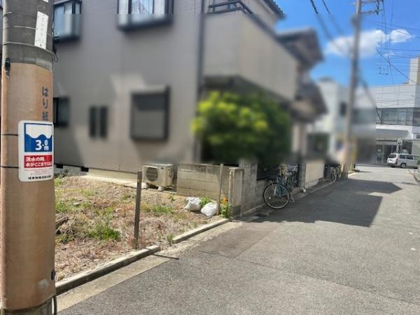【前面道路含む現地写真】 | 大阪市城東区鴫野西5丁目　売土地