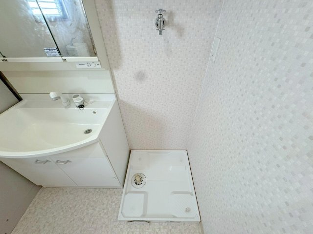 SQUARE9神崎川の洗面所