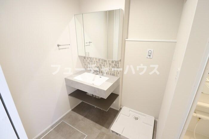 クレスト千波の洗面所