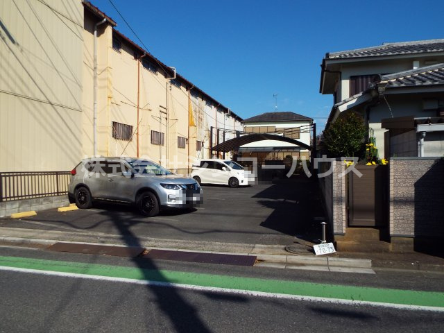 【外観】 | 久喜市本町6丁目 売地 | 接道は約7ｍ程、奥行きのある土地型となっています。