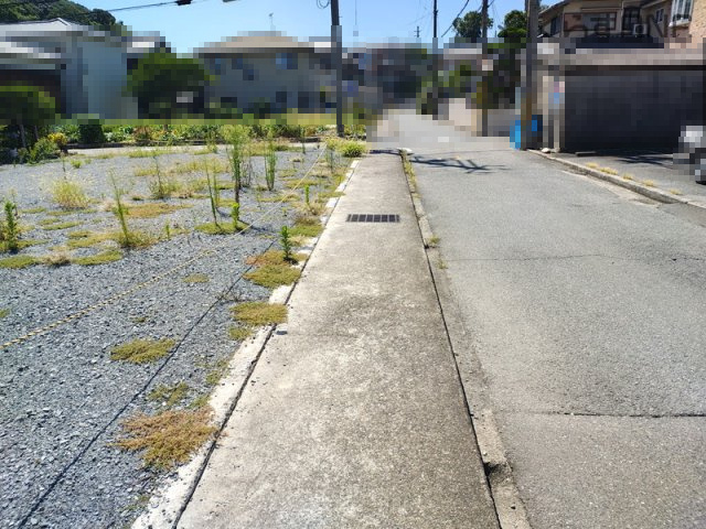 【前面道路含む現地写真】 | 姫路市東山／売土地
