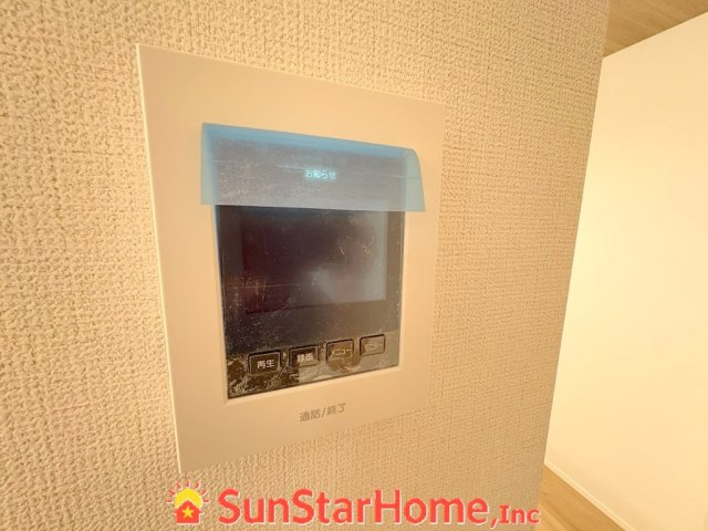 【サンスターホーム】福生市福生　新築2号棟の防犯設備