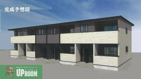 シエル　ブルーの外観パース