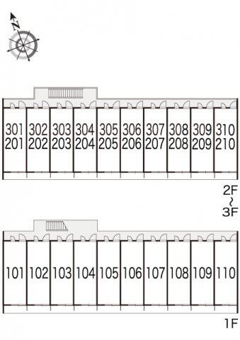 【区画図】 | レオパレスＡＮＮＥＸシャルム