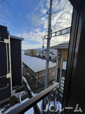 メゾンドノエルⅡのバルコニー