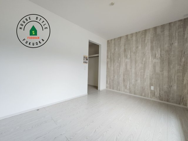 福岡市東区三苫4丁目第3-4棟（2号棟）の寝室|主寝室には収納力に優れたクローゼットがありますので、お部屋もすっきり片付きます。