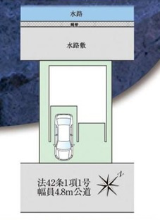 【区画図】 | ファーストタウン摂津市第２南別府町 | 区画図