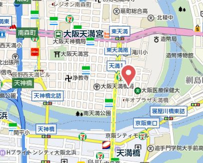【地図】 | CIFI大阪天満