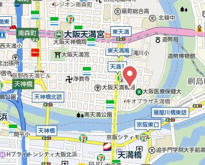 【地図】 | CIFI大阪天満
