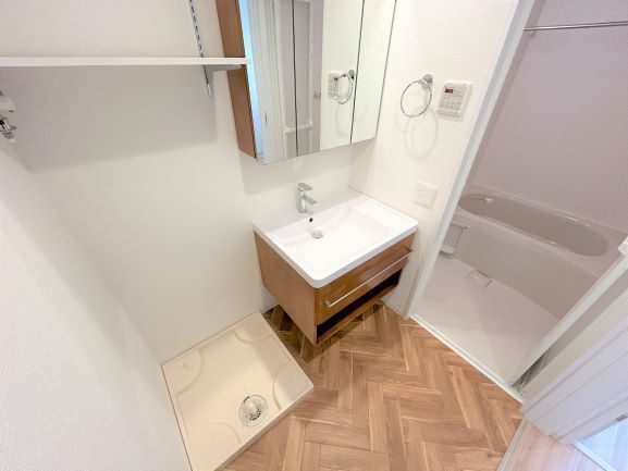 セレニテ天六リアンの洗面所