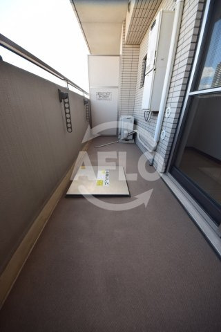 ウィルテラスなんば南のバルコニー|サムティナンバ南　バルコニー