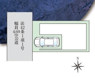 【区画図】 | ファーストタウン高槻市第７東五百住町 | 区画図