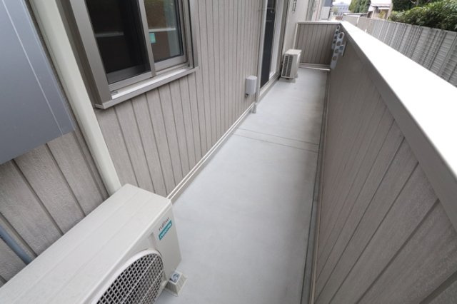 アクアフェリーチェ　A棟のバルコニー|※同タイプの部屋写真です