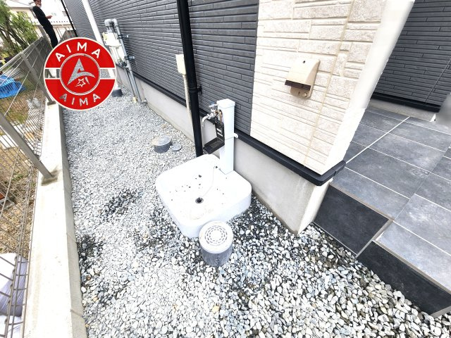 福岡市南区中尾2丁目第4-2棟（1号棟）の庭|お庭で自由な時間を過ごせます。