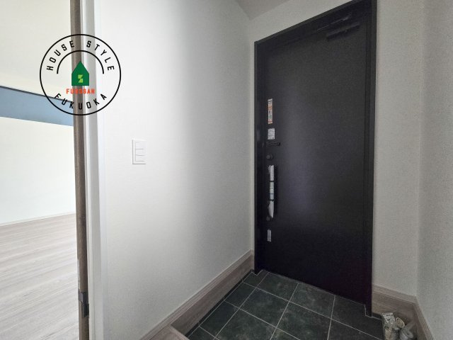 福岡市南区中尾2丁目第4-2棟（1号棟）の防犯設備|二重ロックでしっかり防犯対策ができます。