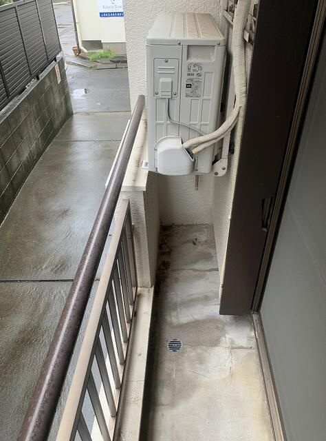 コーポユーＡのバルコニー