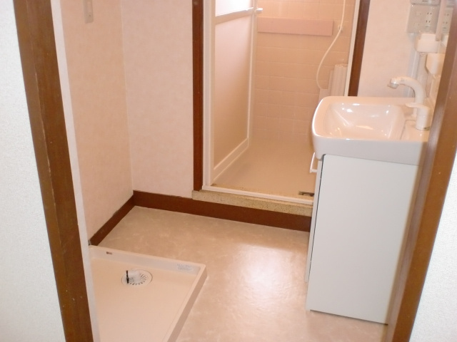 坪内マンションの洗面所