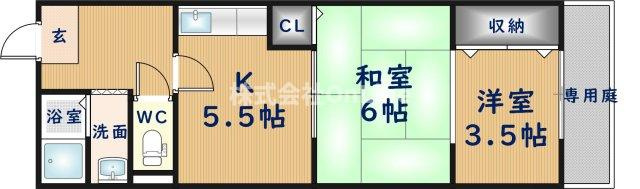 【間取り】 | 浮田ハイツ