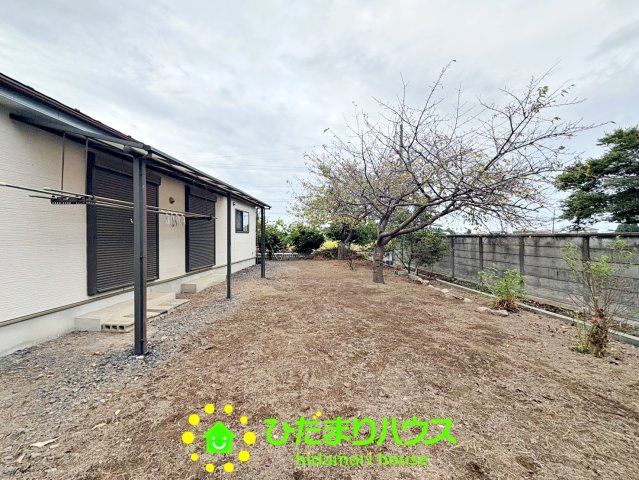 加須市上崎　中古一戸建ての庭