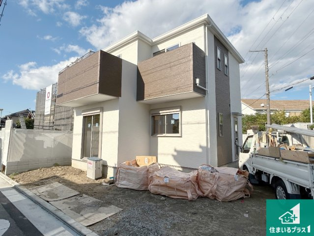 堺市西区浜寺諏訪森町東　第3期　新築一戸建ての外観|現在の進捗状況です！順調に作業進行中、完成が待ち遠しいです！詳細の間取り等、お気軽にお問い合わせください！